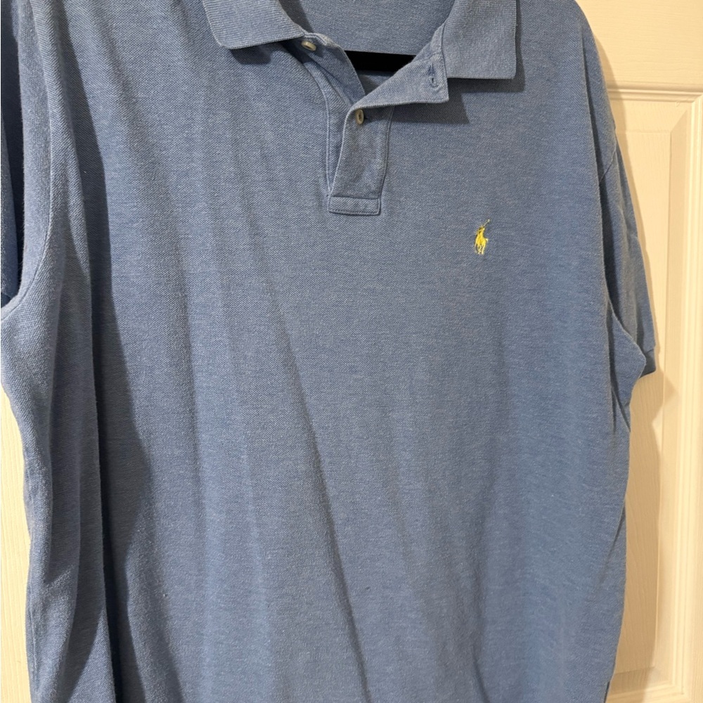 Ralph Lauren Men's Classic Blue Polo Shirt